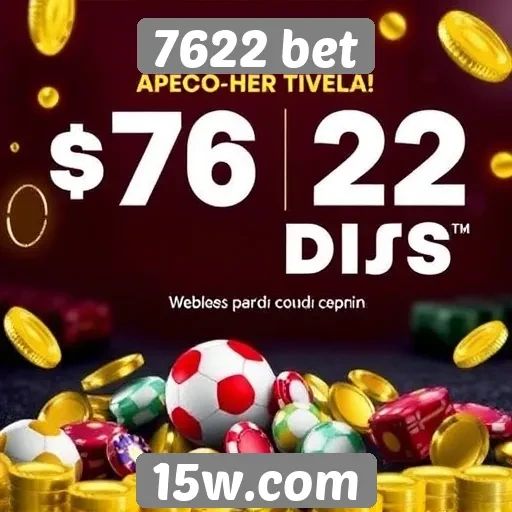 Ofertas de bônus disponíveis em 7622 bet